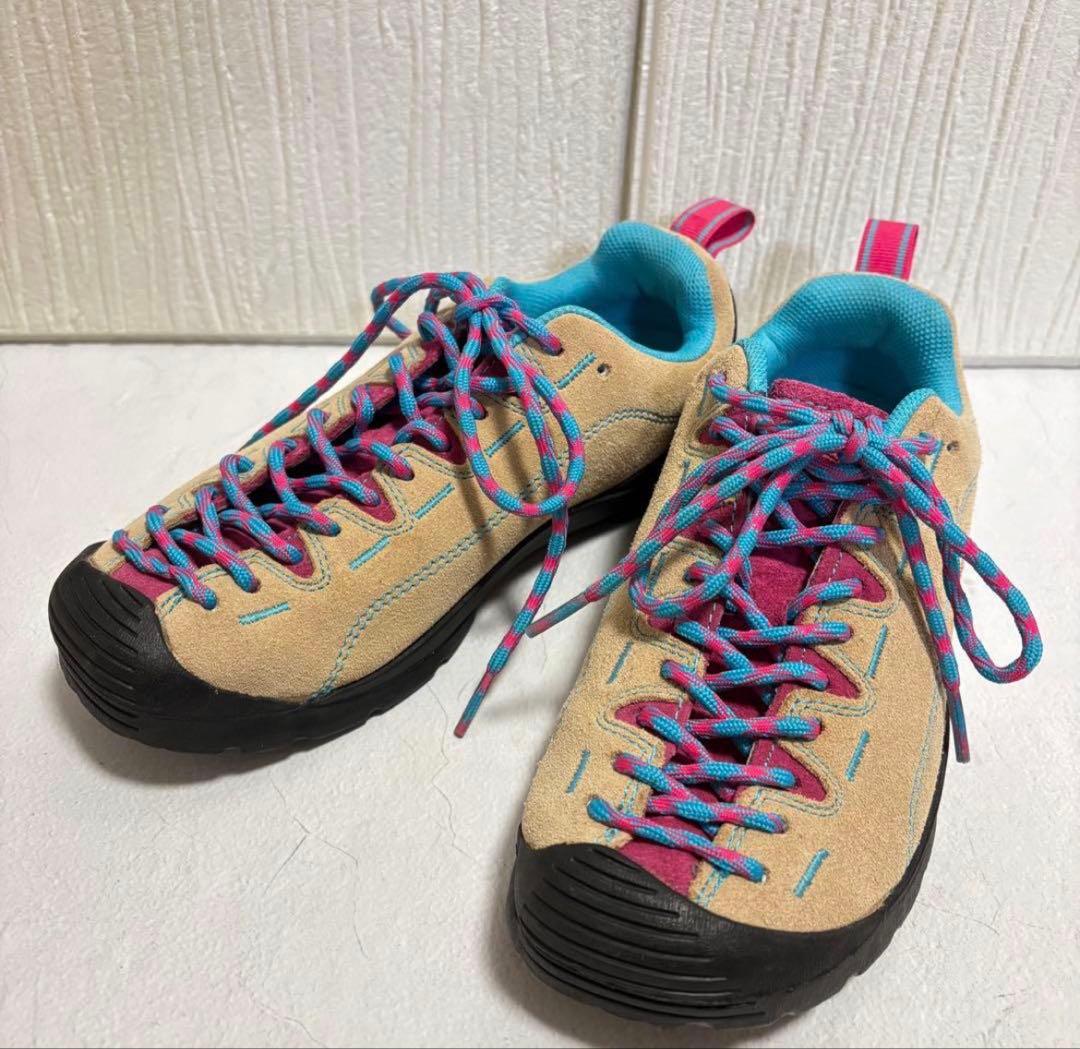 KEENジャスパー スニーカー ベージュ 24.5㎝ レアカラー