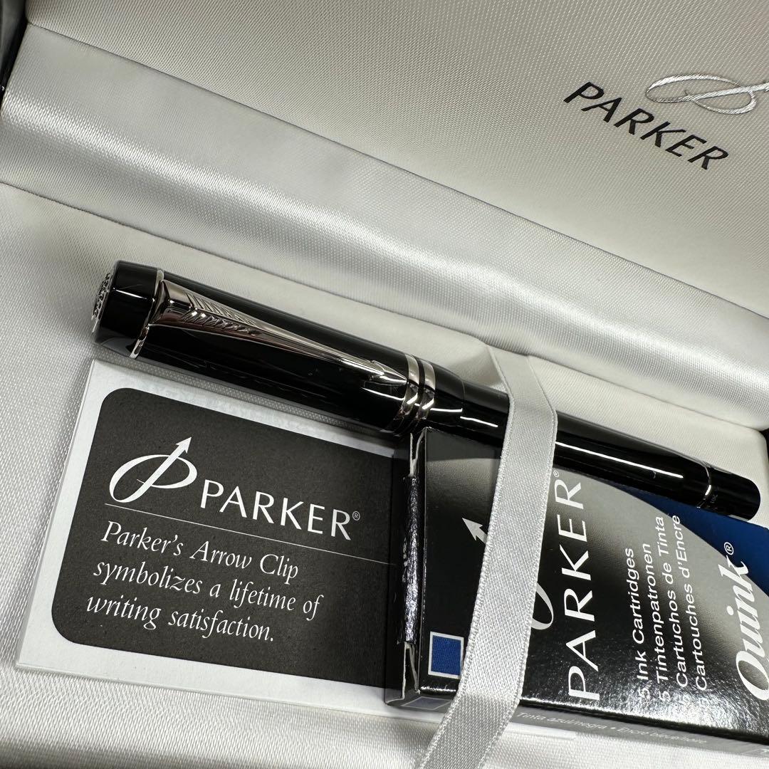 パーカー デュオフォールド 18金 万年筆 PARKER Duofold 新品