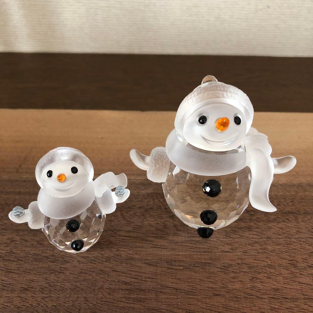 スワロフスキー　ローゼンタール　クリスマスツリー　トナカイ　スノーマン　ベル