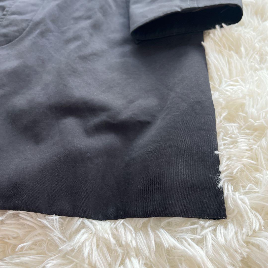 美品　撥水加工　バーバリー　ステンカラーコート　ライナー付き　ノバチェック