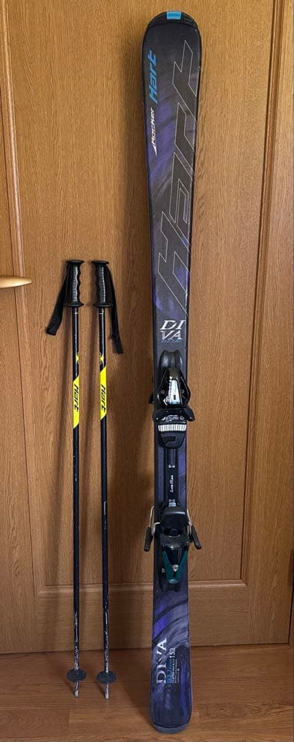 Head スキー板/ Hartポール付き