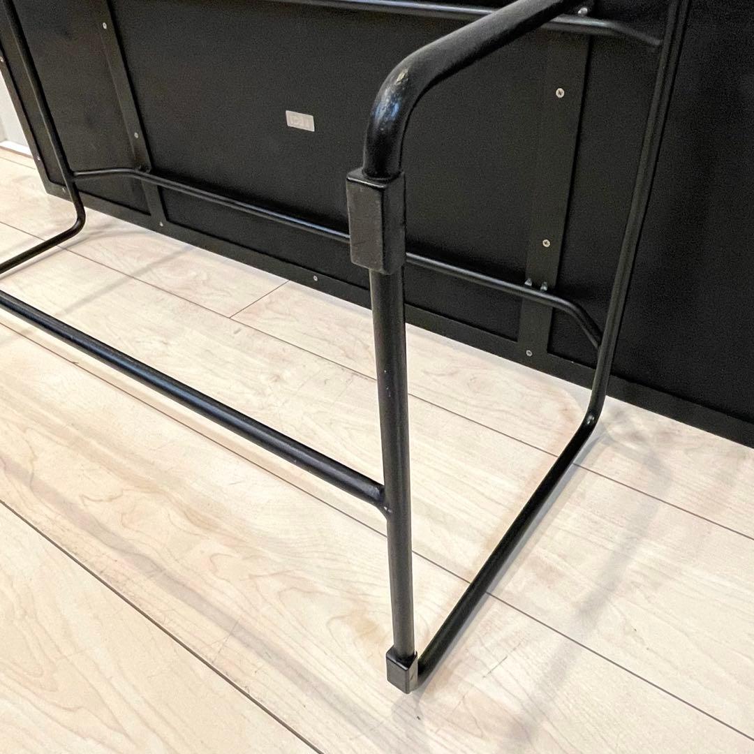 希少・廃盤品【IDEE】マクタンローテーブル 天然石天板 アイアン脚 110㎝