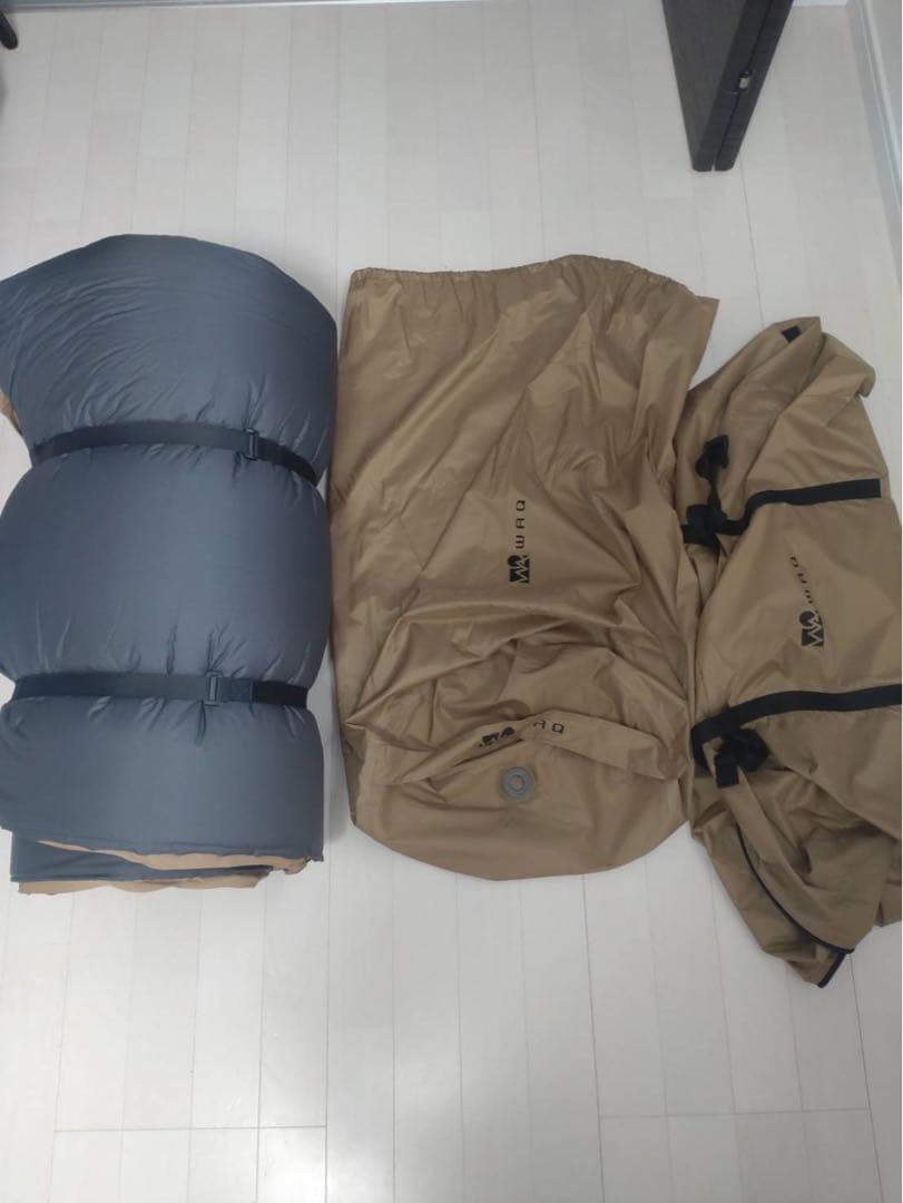 【2Bo】WAQ RELAXING CAMP MAT ダブル 10cm