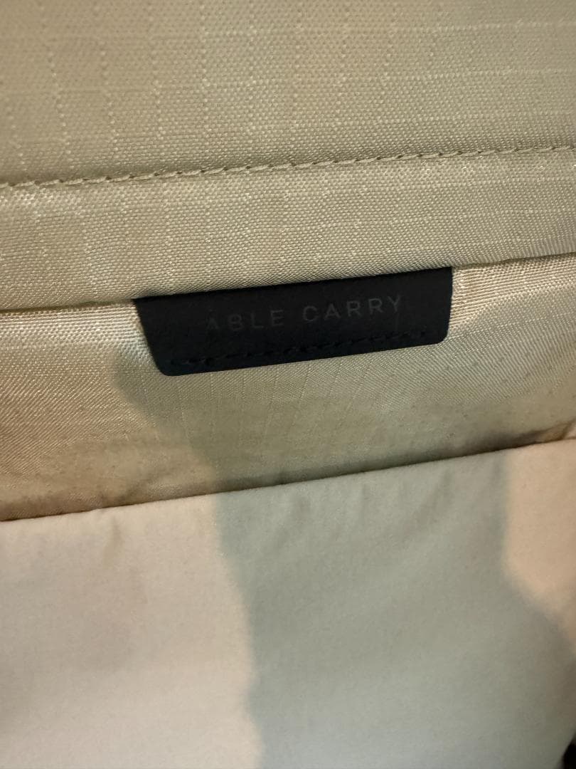 ABLE CARRY Max EDC バックパック Ripstop Tan
