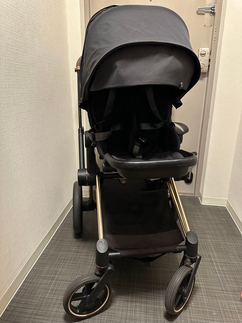 最後お値下げ直接受渡 cybexサイベックスプリアム ローズゴールド ベビーカー