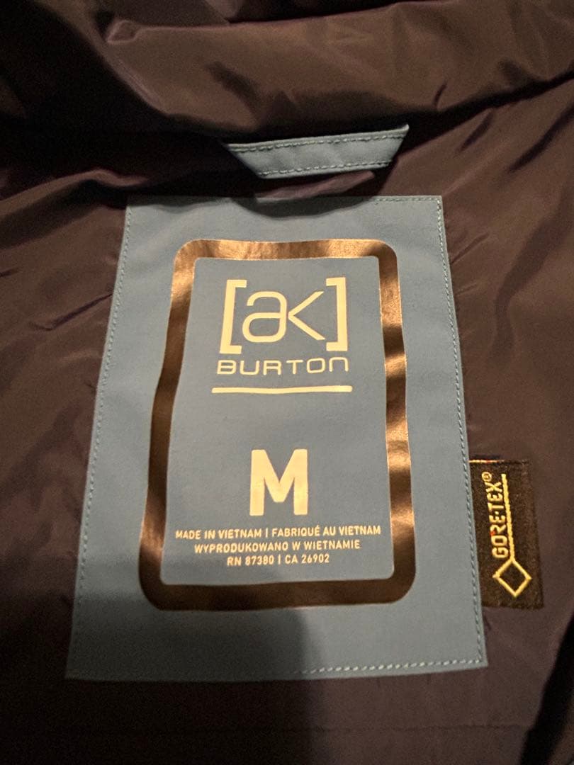 Burton [ak] Jacket ライトブルー　スノボウェア