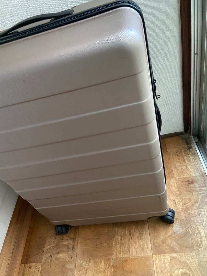 無印 良品 キャリーケース 104L ハードキャリー スーツケース ベージュ