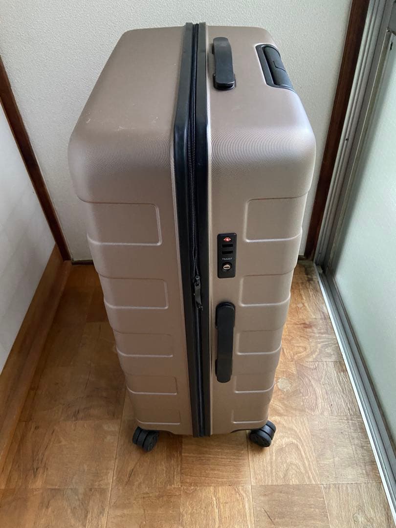 無印 良品 キャリーケース 104L ハードキャリー スーツケース ベージュ