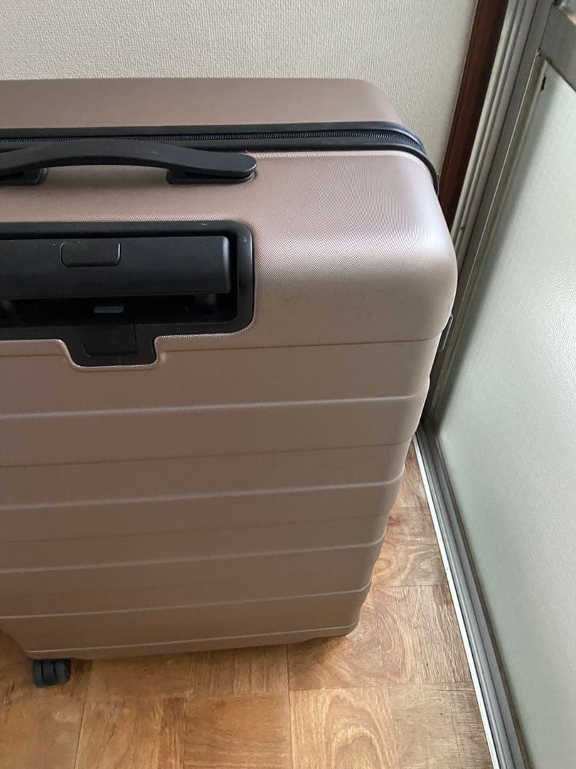 無印 良品 キャリーケース 104L ハードキャリー スーツケース ベージュ
