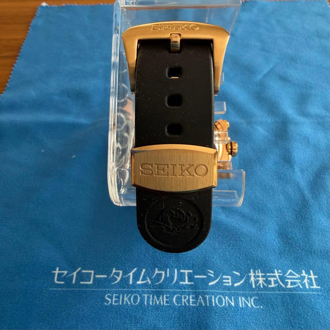 SEIKO PROSPEX SSC618P1ソーラークロノ ダイバー美品箱なし