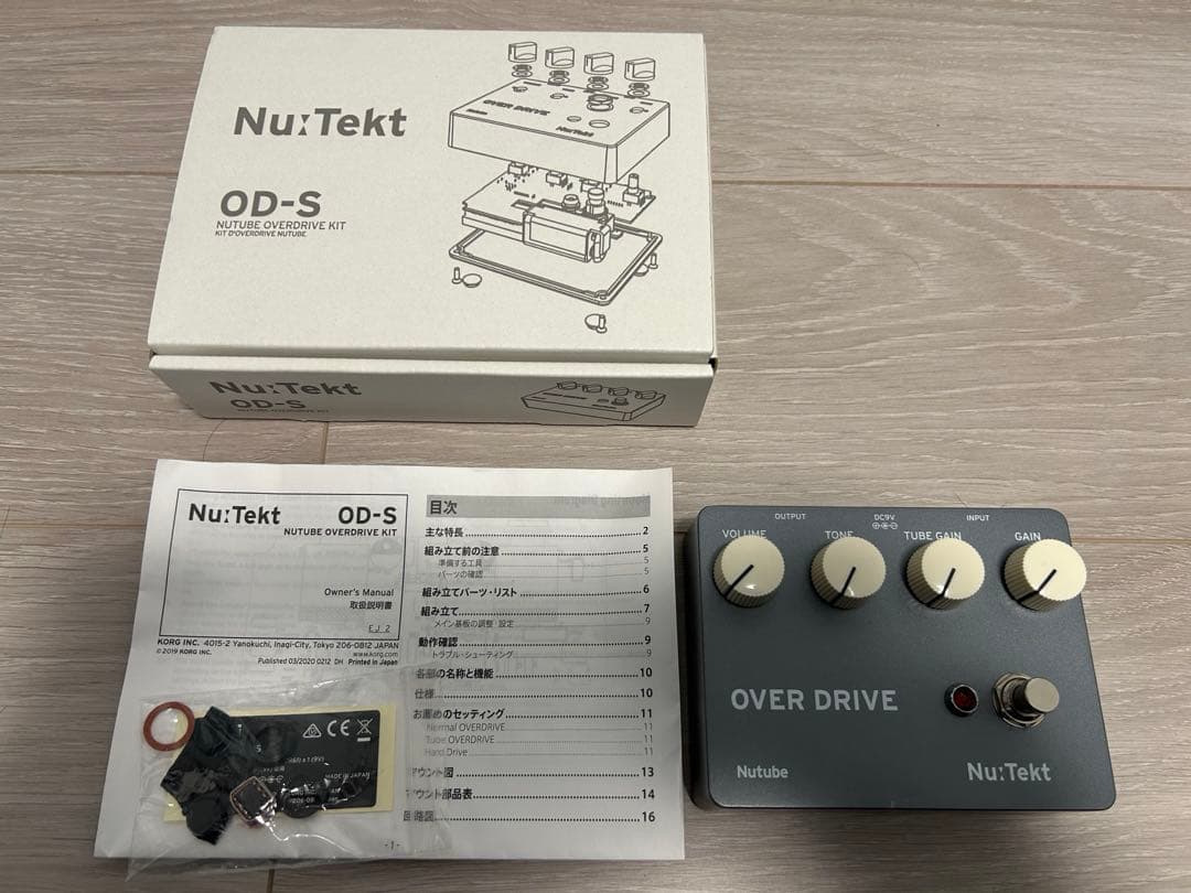 ギター KORG OD-S Nu:Tekt