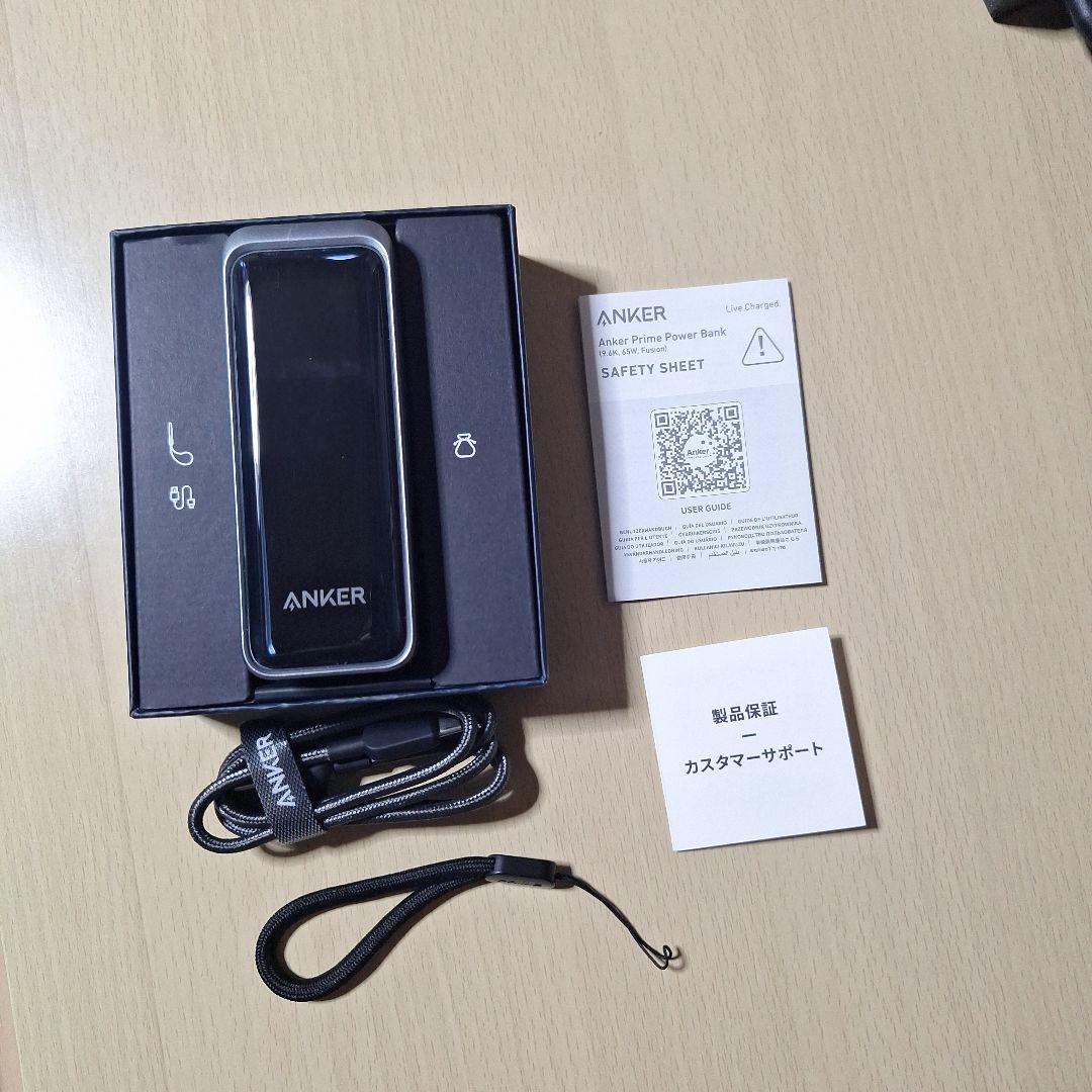 スマホアクセサリー ANKER Prime Power Bank 9600mAh 65W