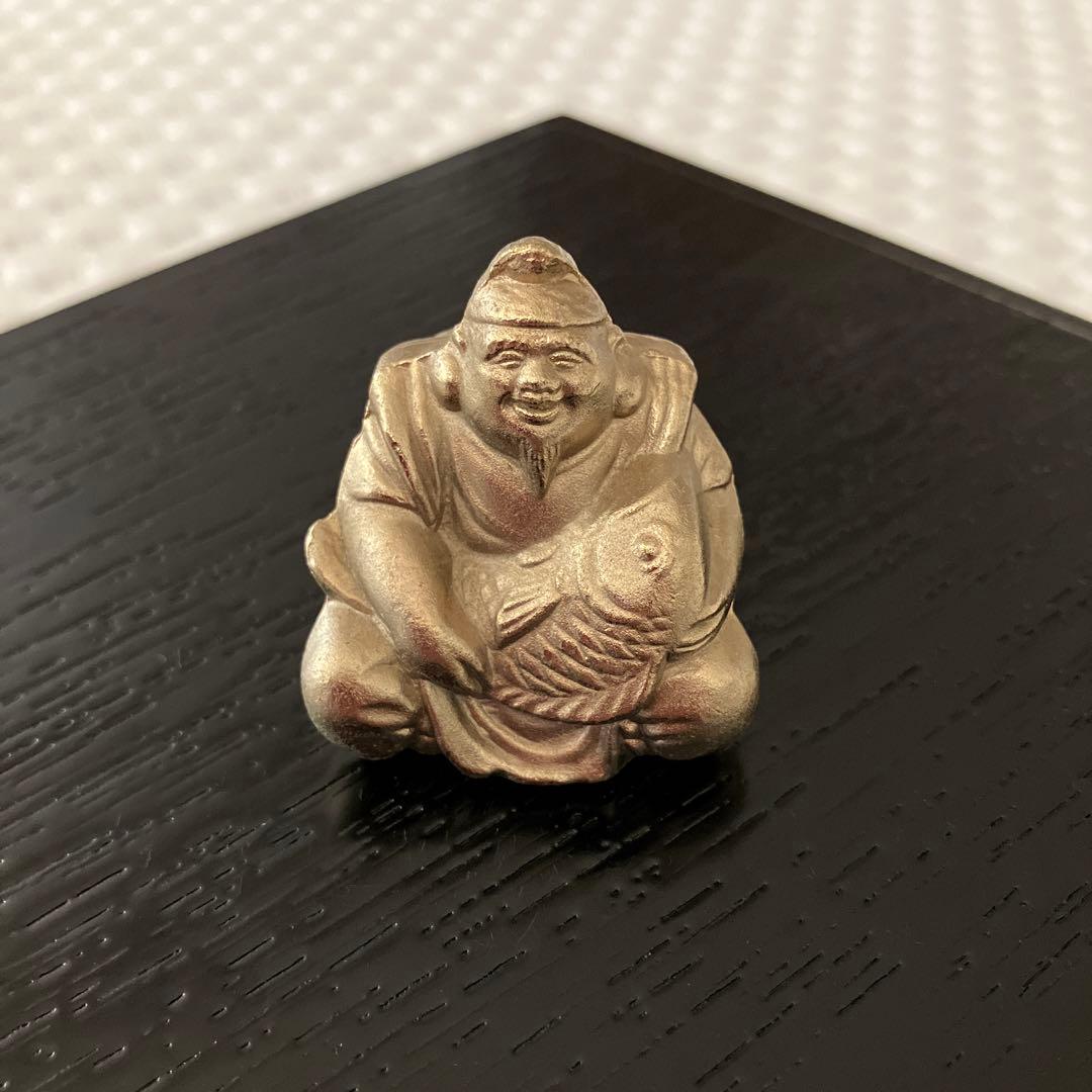 銅製　小さな七福神　ミニ七福神　縁起物　吉兆　置物　開運　風水