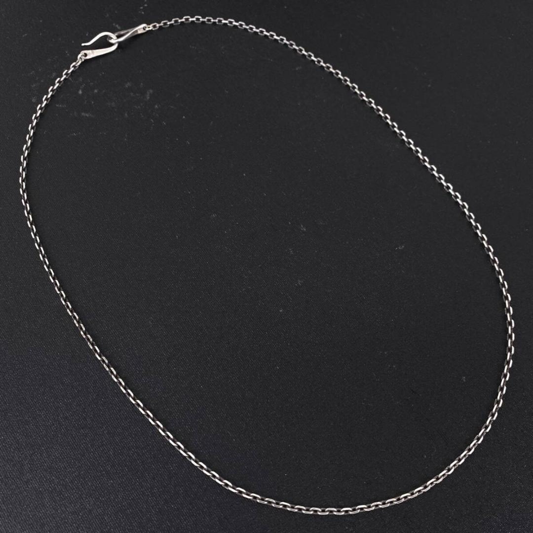 LARRY SMITH SV CHAIN フック チェーン ネックレス 60cm