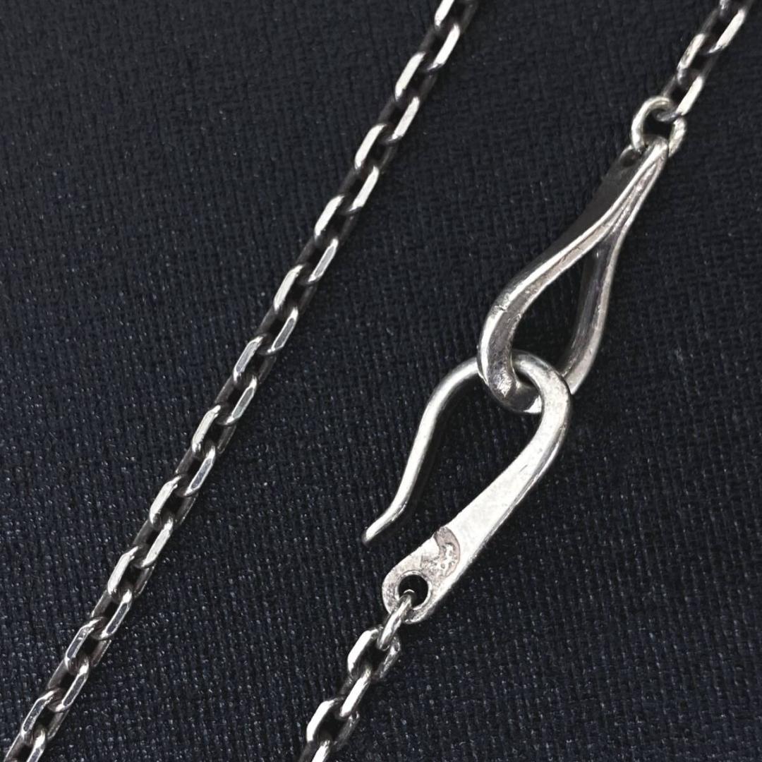 LARRY SMITH SV CHAIN フック チェーン ネックレス 60cm