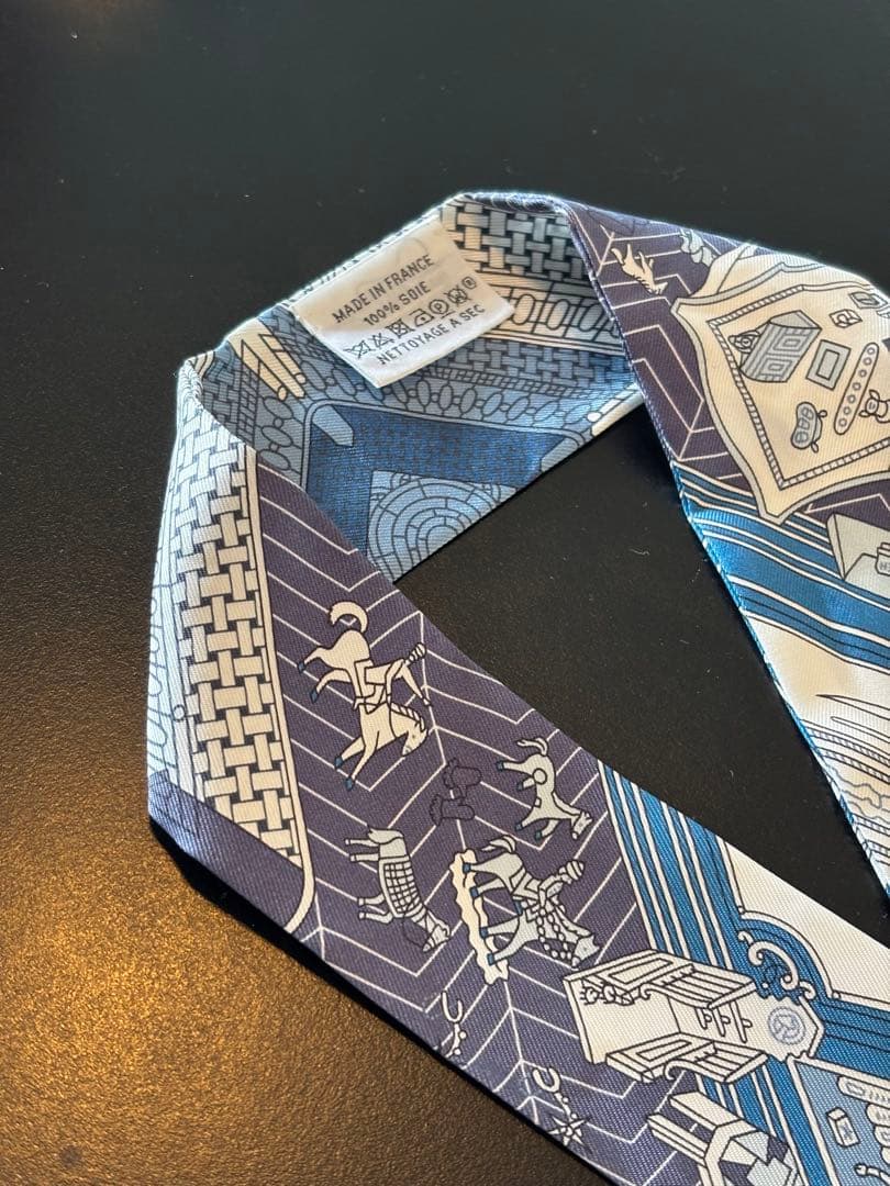 【あんしん鑑定】Hermes ツイリー 2023ss