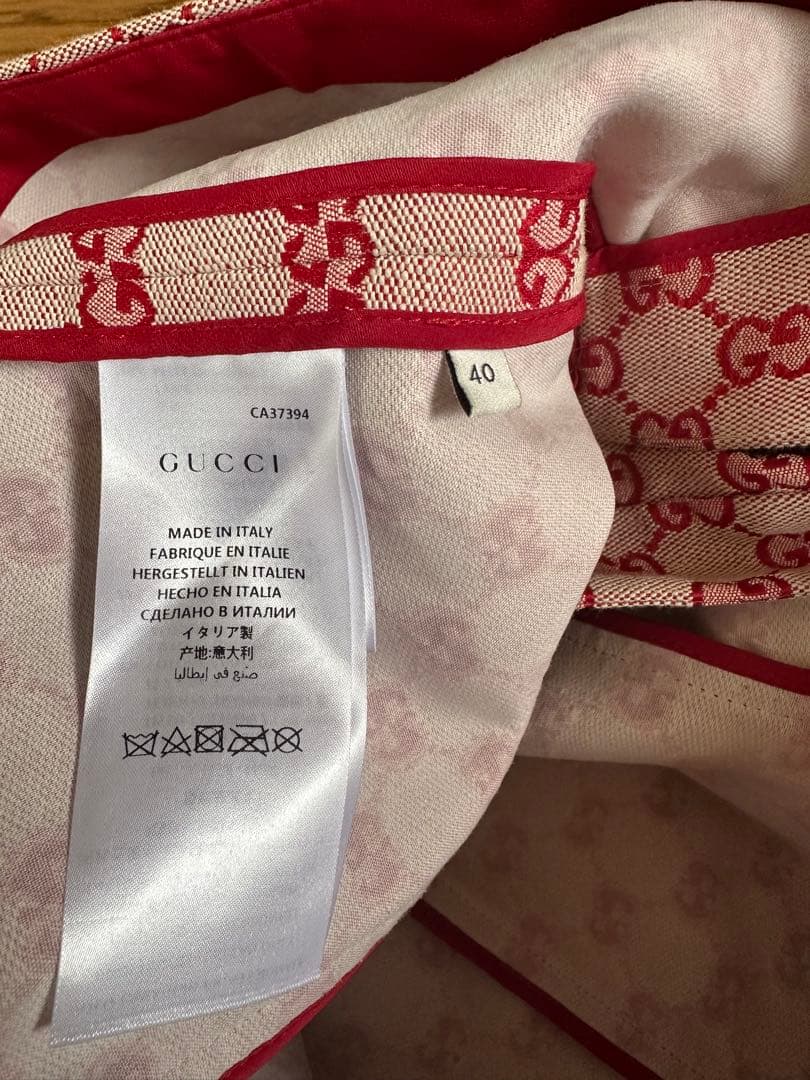 GUCCI GGパターンタイトスカート 40