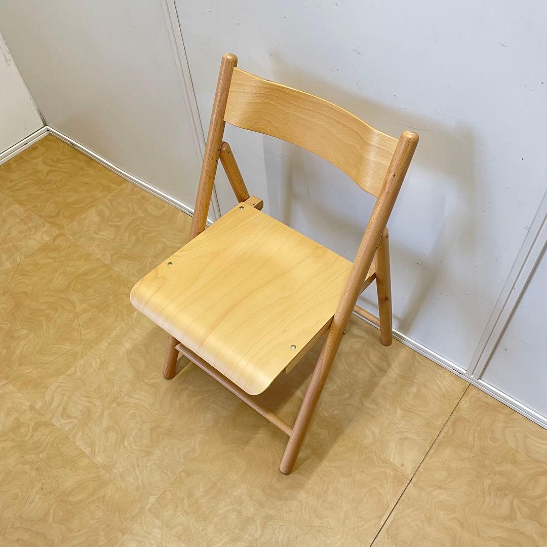 無印良品 折りたたみ椅子 木製 フォールディングチェア 折り畳み椅子 チェア