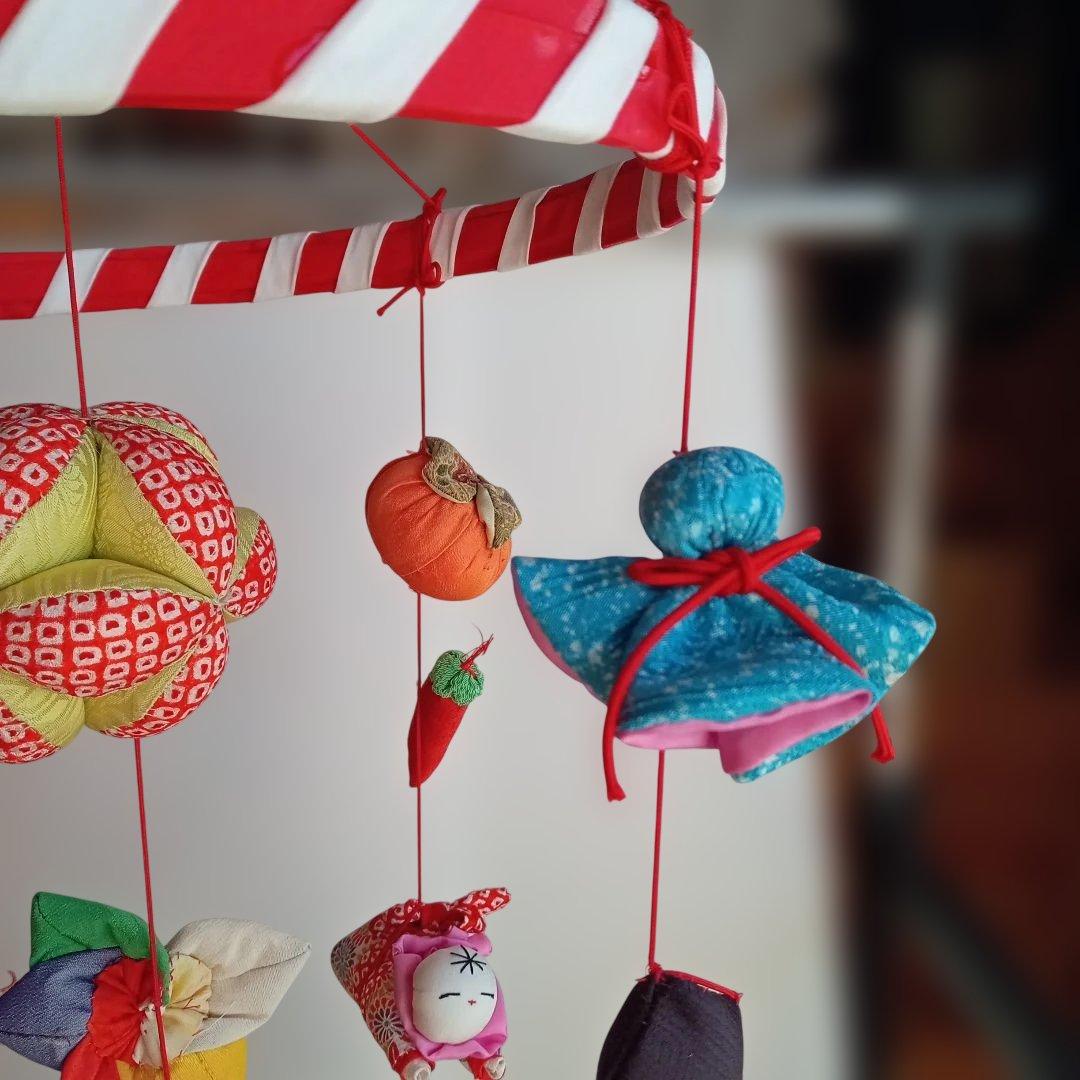 女の子の成長を祈って　ひな祭り　つるし雛　手縫い