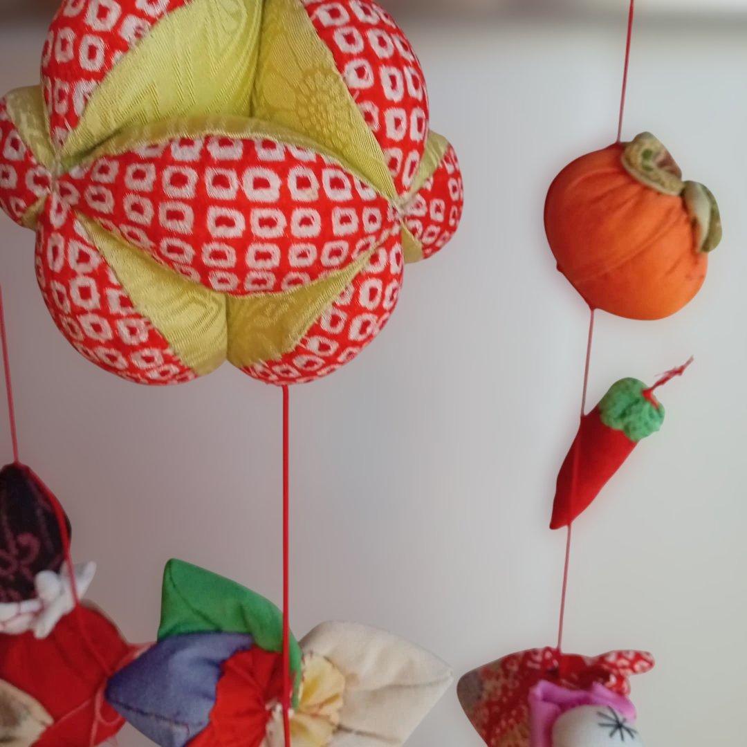 女の子の成長を祈って　ひな祭り　つるし雛　手縫い