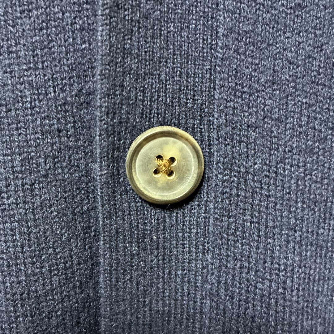 美品 Brooks Brothers カシミヤ100%カーディガン ネイビー