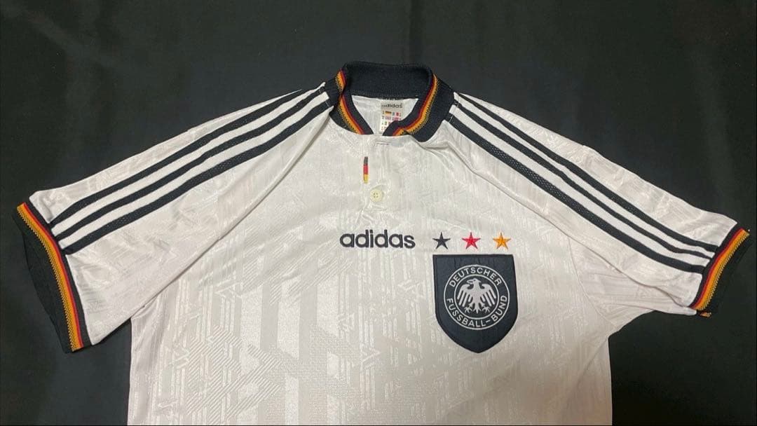 【激レア／正規品】1996-97 ドイツ代表 ユーロ96 adidas 日本L
