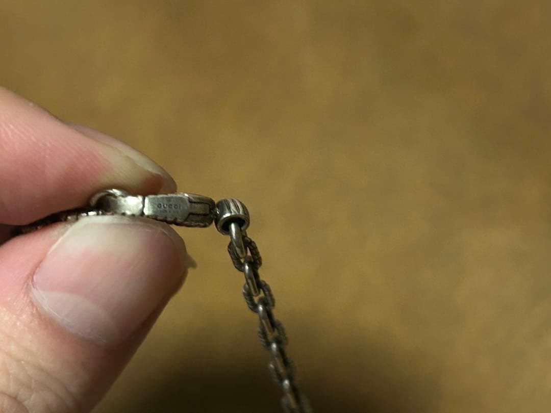 グッチ/GUCCI インターロッキングGペンダントネックレスSV925