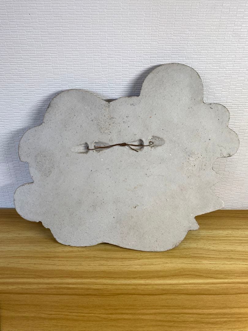 リサラーソン　陶板　ユニークピース　花