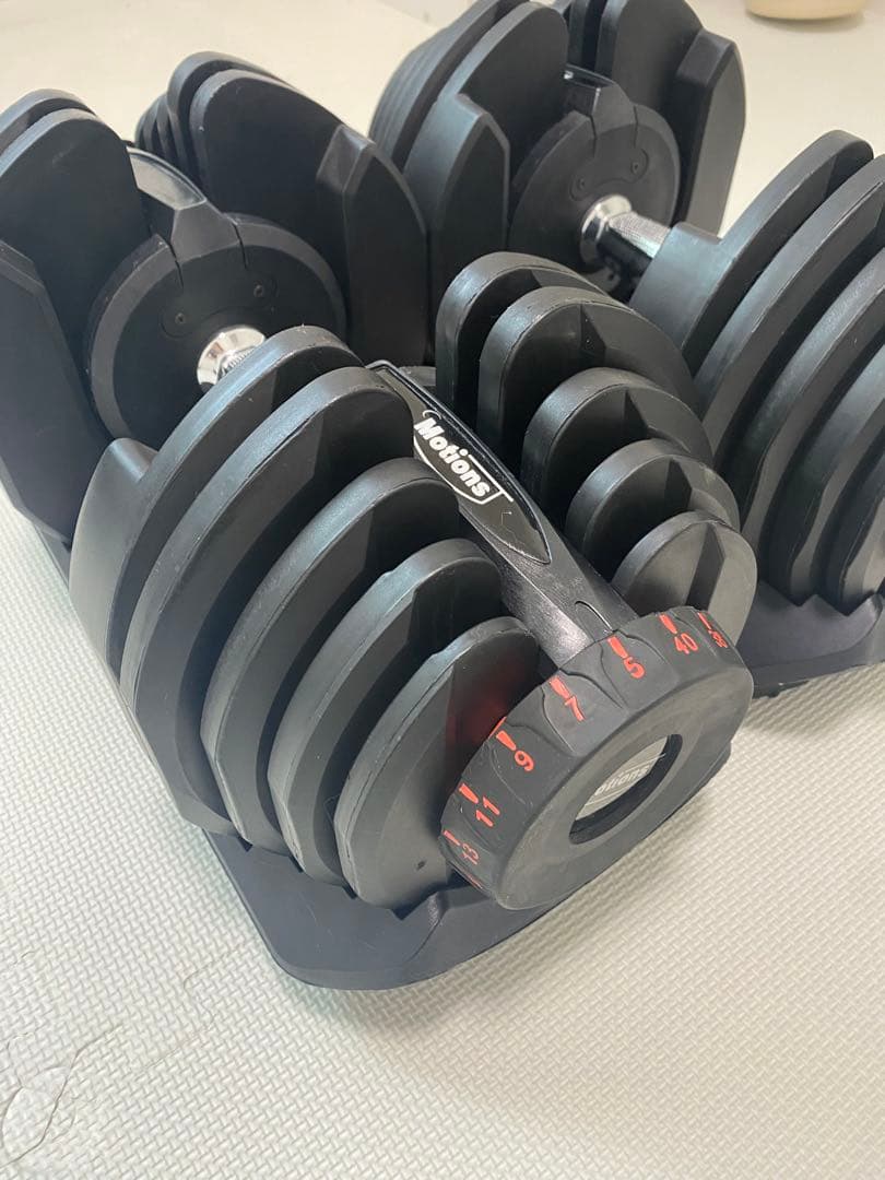 【セット売り①】モーションズ　可変式ダンベル 40kg 2個セット