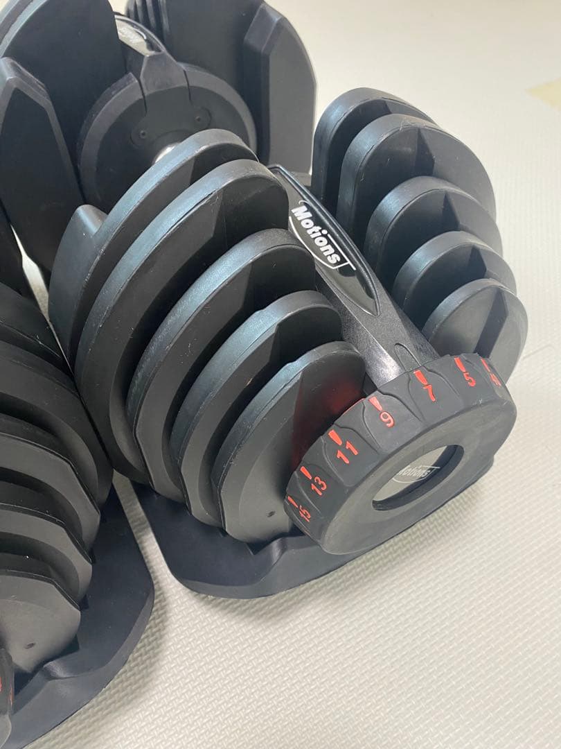【セット売り①】モーションズ　可変式ダンベル 40kg 2個セット