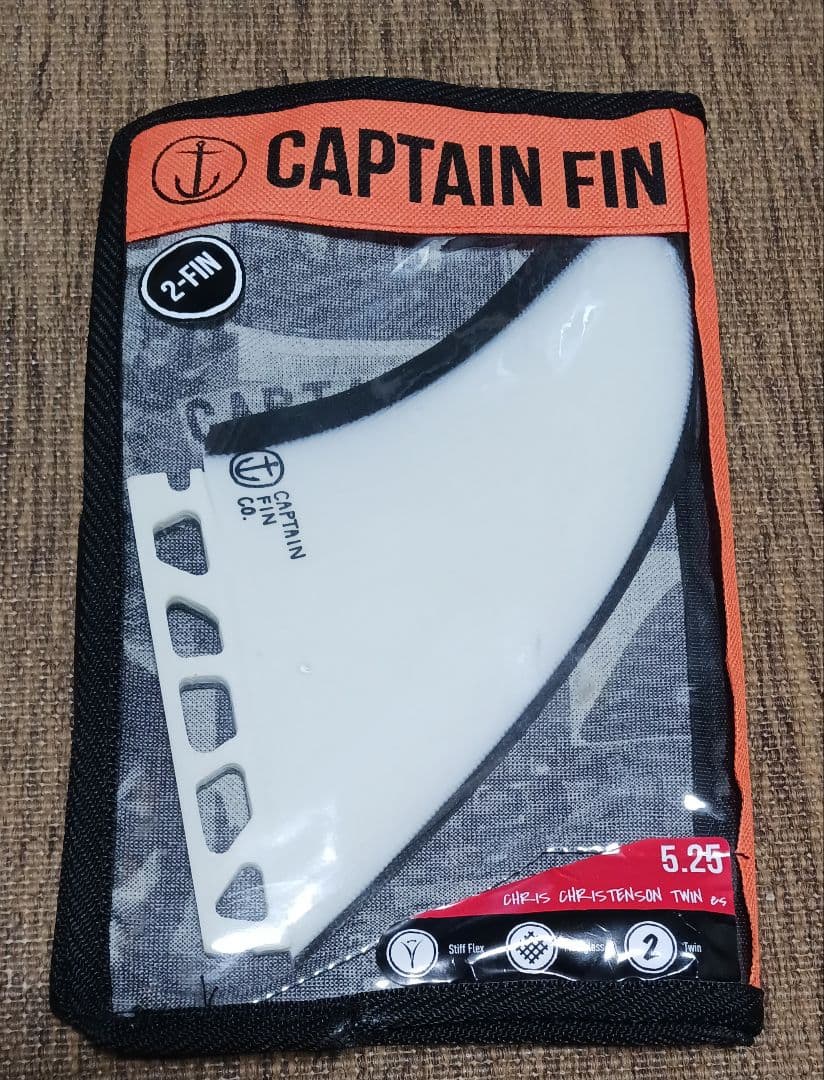 新品 キャプテンフィン クリステンソン ツインフィン 5.25