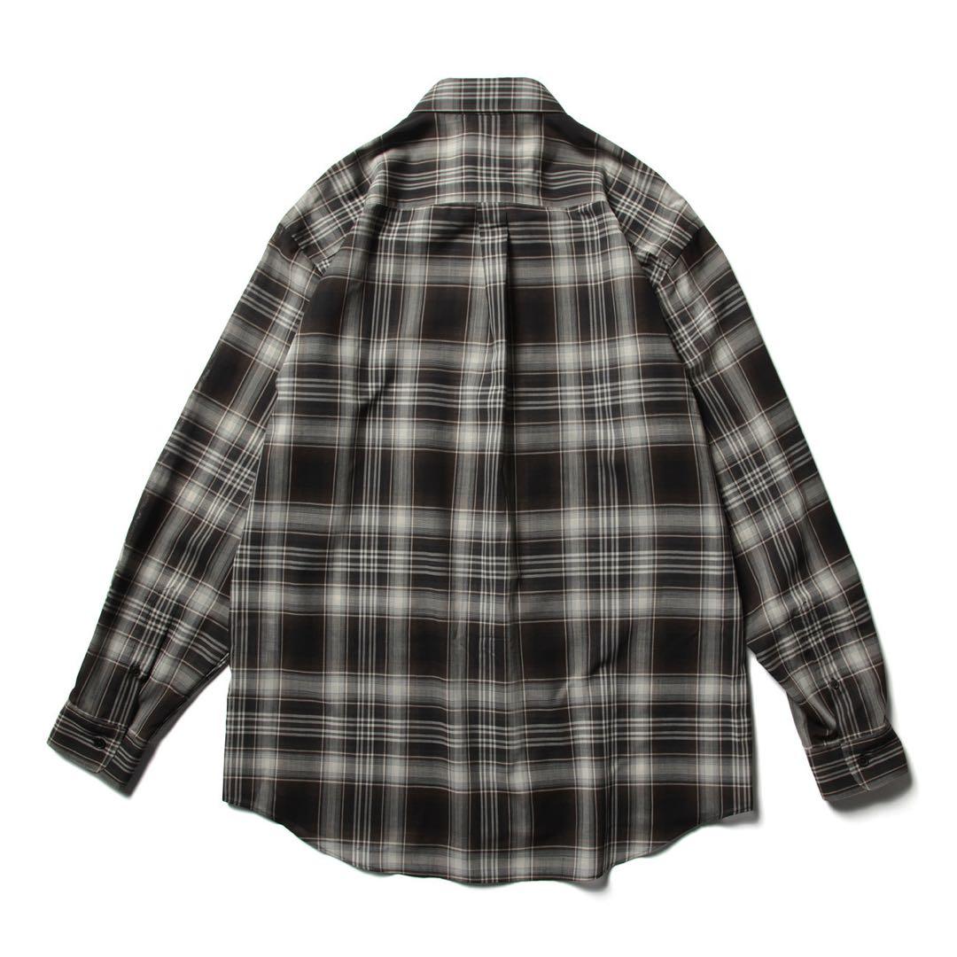 トップス AURALEE WOOL RECYCLED POLYESTER SHIRTS