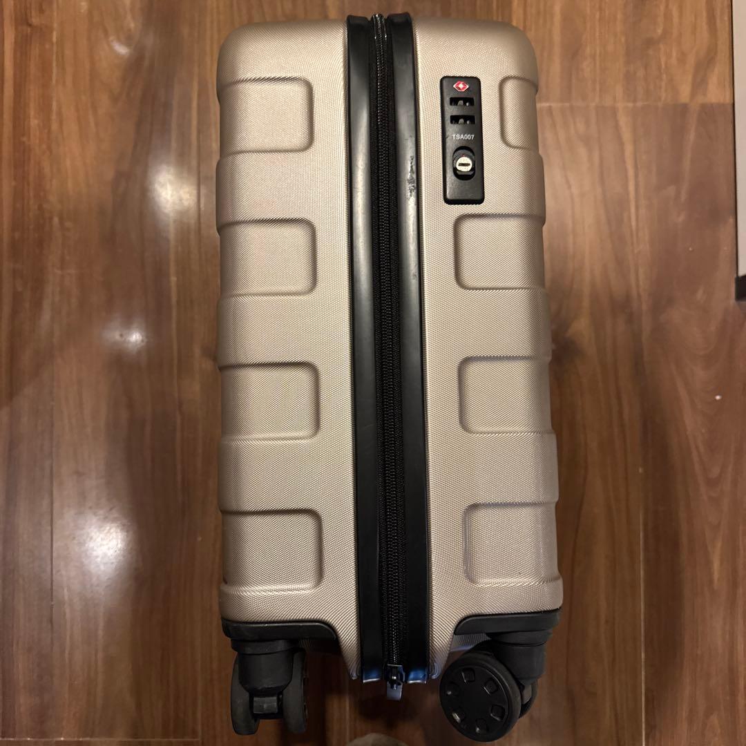 無印 キャリーケース 20L ベージュ