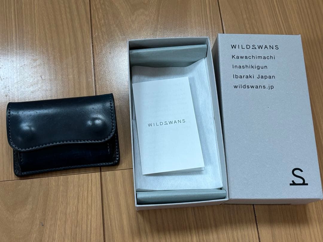 WILD SWANS タング　ネイビーブラック
