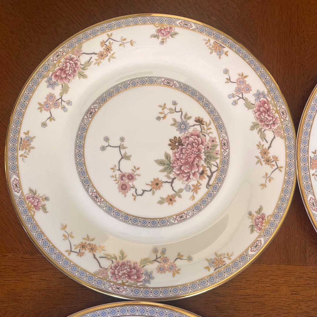 【希少品】英国製　ロイヤルドルトン★カントン★豪華なディナー皿　4枚