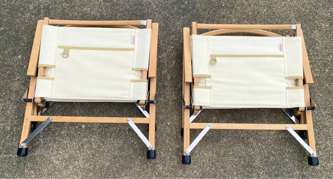 廃盤品　ハイランダー　Hilander アイボリー　二脚セット　チェア