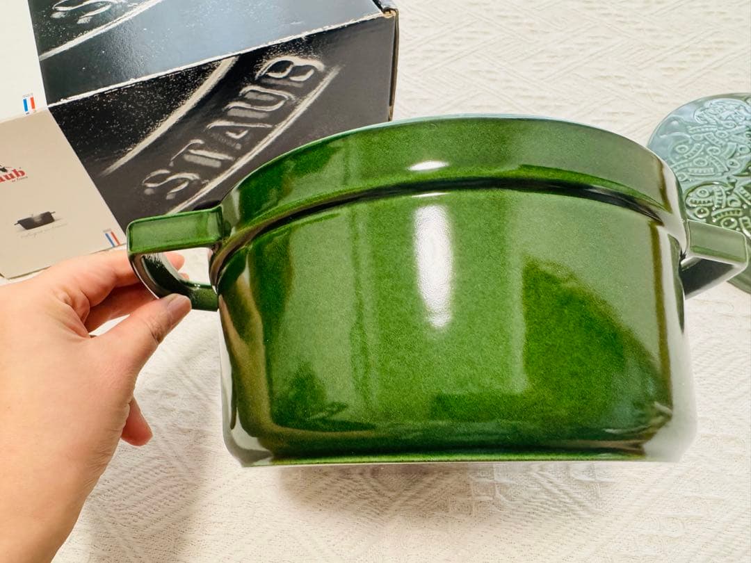 staub ストウブ 20cm 3点セットミナペルホネン