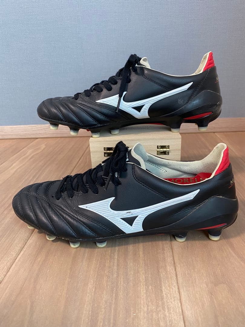 Mizuno モレリアネオ2 黒 サッカーシューズ　スパイク　27.5cm
