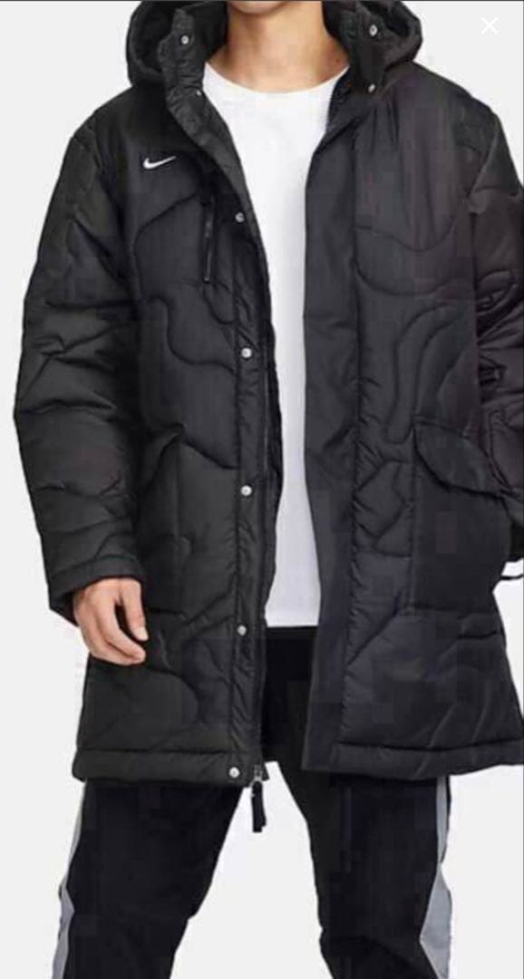 NIKE Thermal-Fit ベンチコート　2XL ブラックメンズ