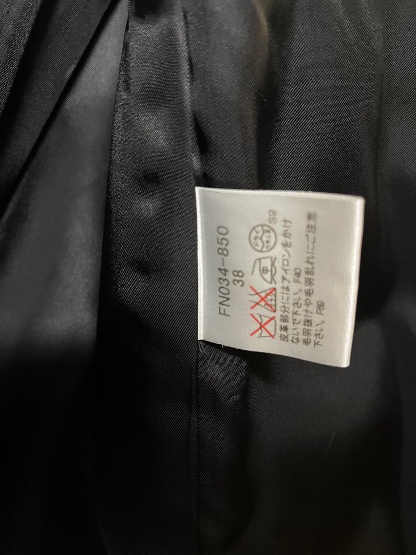【美品】✨バーバリー ロンドン　ダッフルコート ブラック　フード付き　38