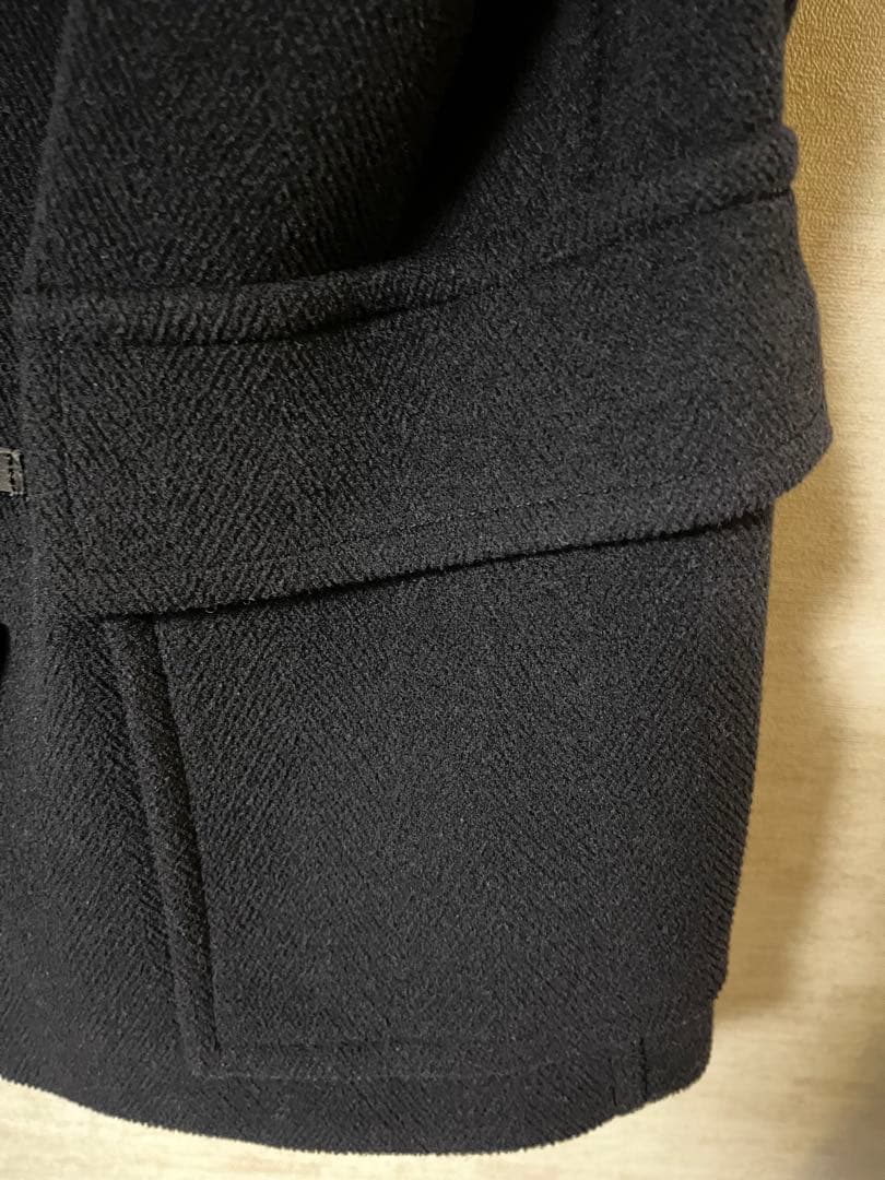 【美品】✨バーバリー ロンドン　ダッフルコート ブラック　フード付き　38