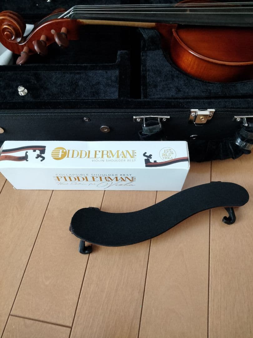 【値下げ】Fiddlerman5弦ヴィオラ15.5 ハードケース付き