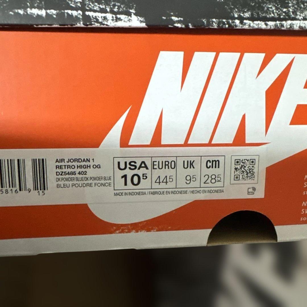 靴 NIKE AIR JORDAN 1 RETRO HIGH OG 10.5