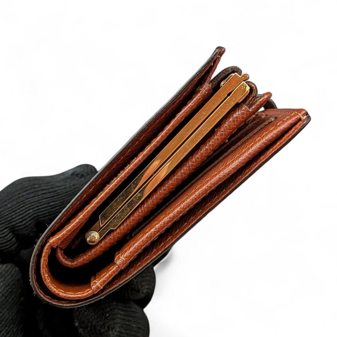 美品 ルイヴィトン モノグラム ポルトモネ ビエ ヴィエノワ 折り財布 がま口