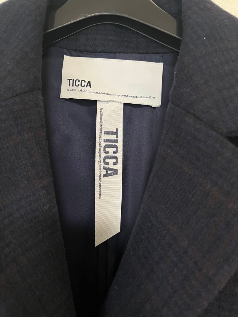 TICCA ティッカ　チェック柄　テントコート