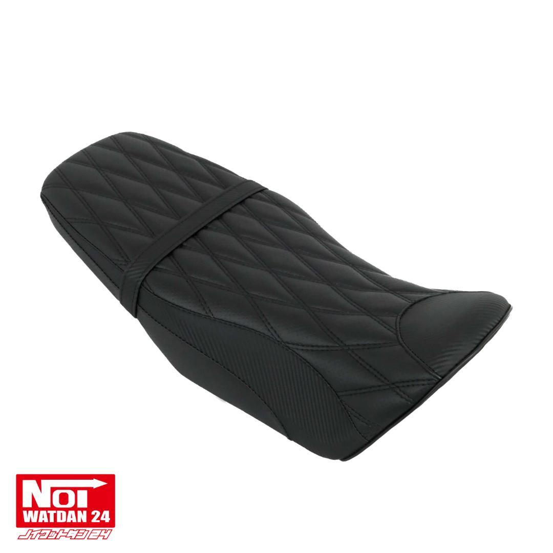 グロム　JC92　ローダウン カスタムシート　高反発ウレタン内蔵　ブラック