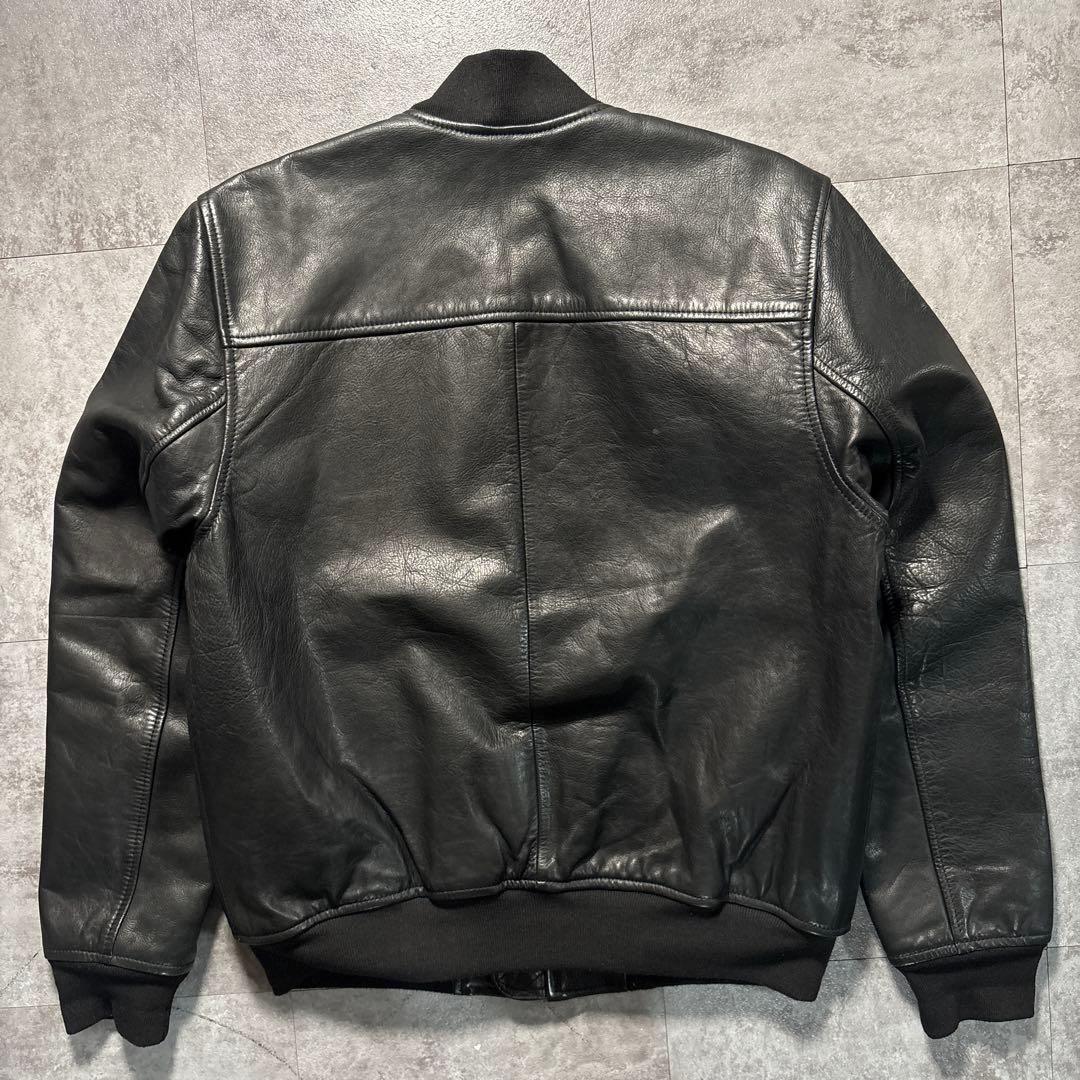 ジャケット・アウター old gap leather ma-1 flight jacket Black