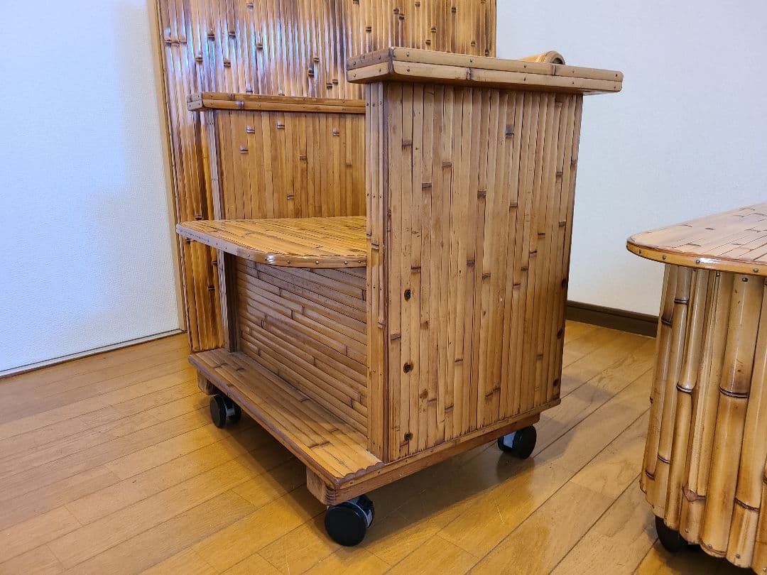 宮崎伝統工芸品梅里竹芸健康椅子②