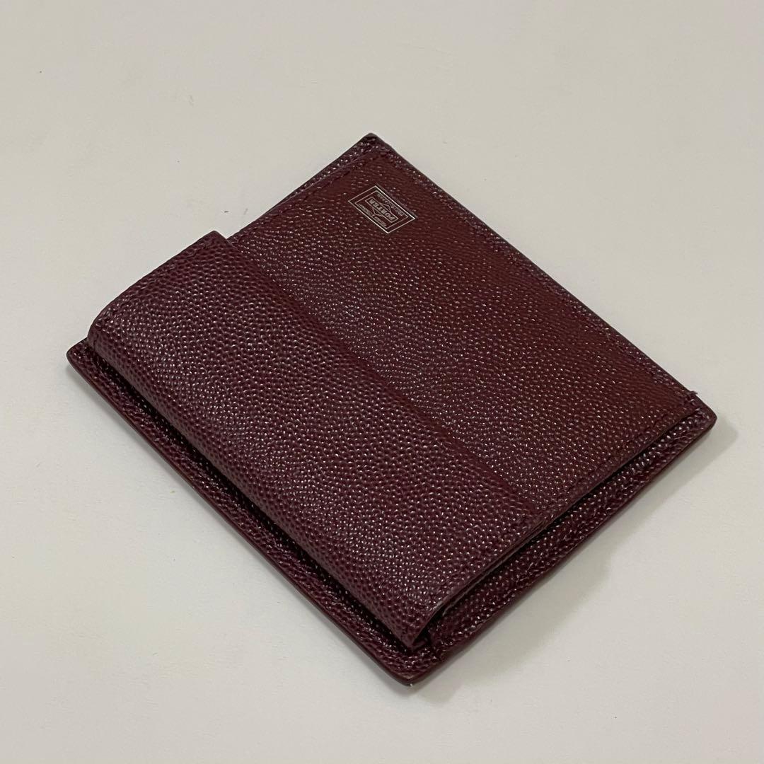 未使用　ポーター　エイブル　カード＆ケース　ボルドー
