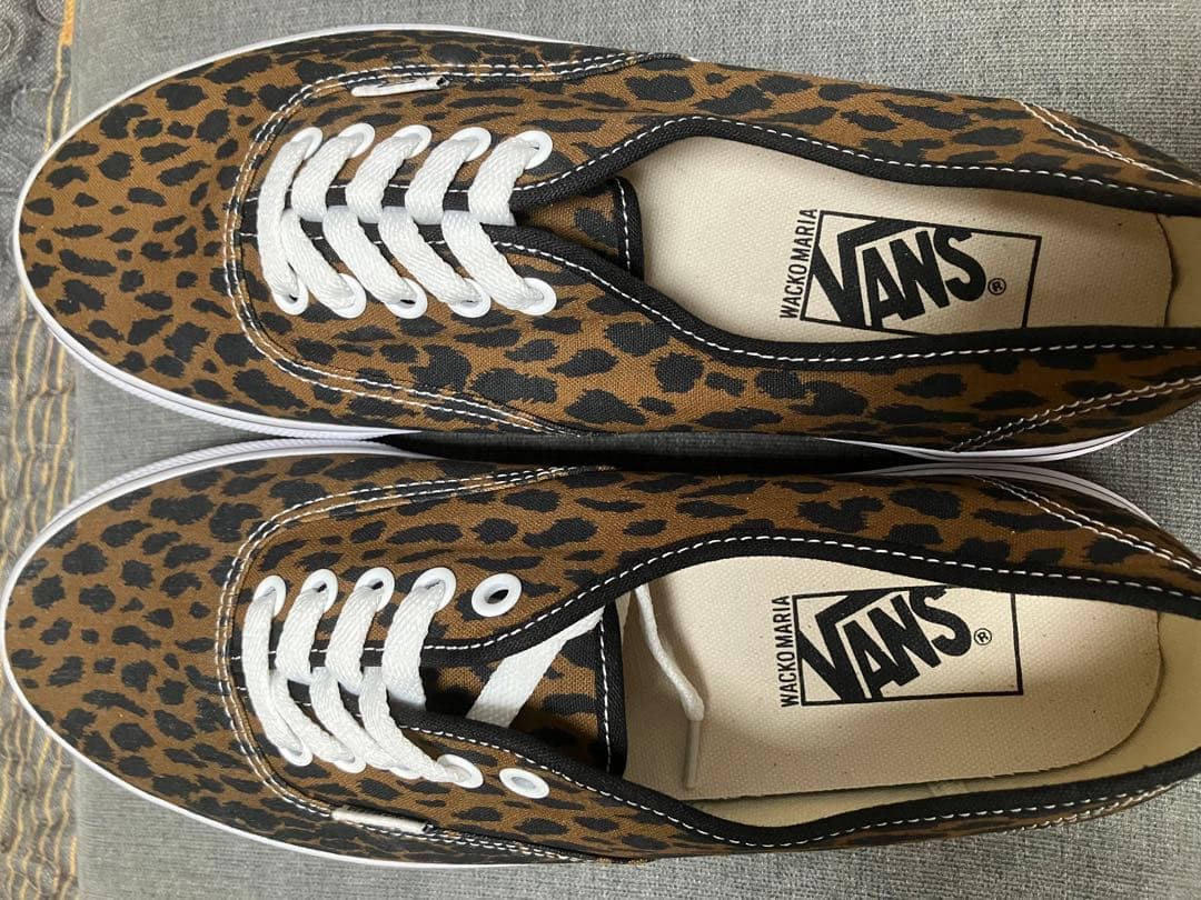 VANS Wacko Maria Authentic レオパード柄